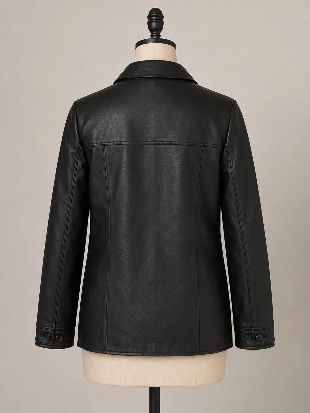Y2K Structure 100% genuine leather men’s jacket Size Medium